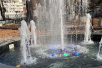 Фонтанная система, г. Капан, парк, прилегающий к зданию муниципалитета Logo